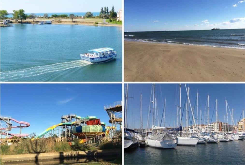Maisonnette, 5 Pers, 500M Plage, Parking, Terrasse 아그 외부 사진